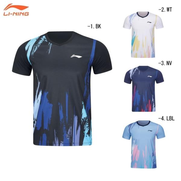 リーニン バドミントン ウェア LI-NING UNI ゲームシャツ AAYV261 2026年カタ...