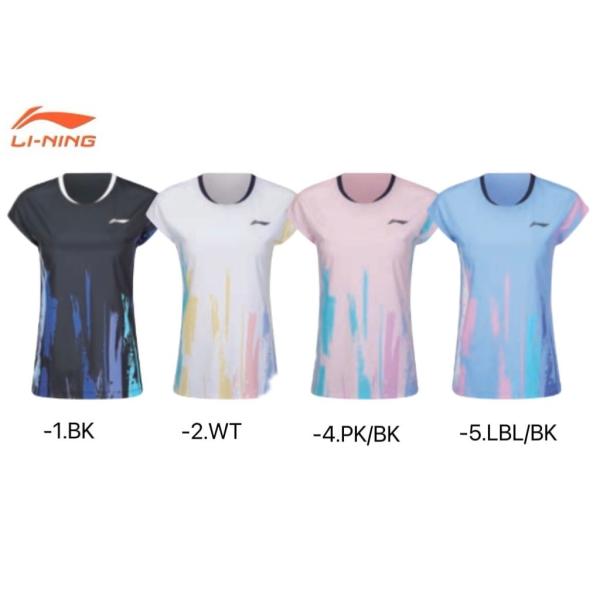 リーニン バドミントン ウェア LI-NING レディース ゲームシャツ AAYV262 2026年...