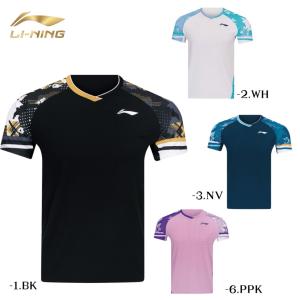 リーニン　Tシャツ2枚セット LI-NING リーニン バドミントン ウェア レディース ゲームシャツ
