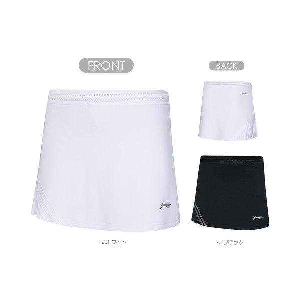 リーニン バドミントン ウェア LI-NING レディース ゲームスカート ASKR200 2025...