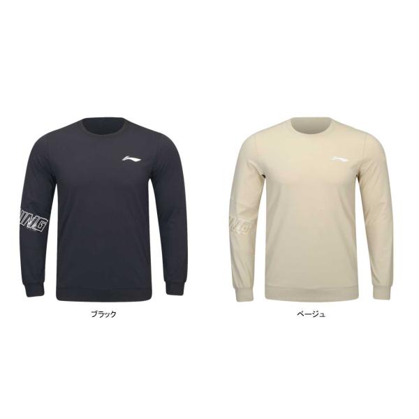 リーニン バドミントン ウェア LI-NING UNI トレーナー AWDUB81 2025年カタロ...