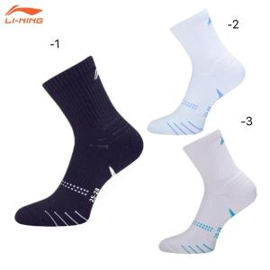 リーニン バドミントン ソックス LI-NING UNI スポーツソックス AWSV161 2026年カタログ商品｜シャトルスタジオ Yahoo!店