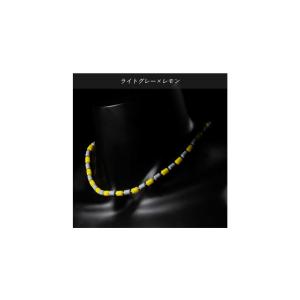 クリオ ネックレス CHRIO インパルスネックレス シルバー カラー M50cm ライトグレー×レモン