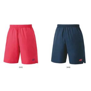 ヨネックス 幾何学模様 バドミントンパンツ YONEX（ヨネックス） ハーフパンツ 15165 ユニセックス 2024SS