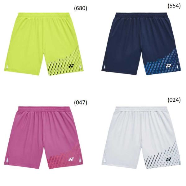 ヨネックス バドミントン ウェア YONEX MEN ニットハーフパンツ 15241 2026SS ...