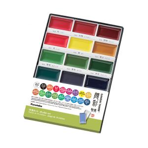 日本画用岩絵具「鳳凰」（天平）（天然岩絵具48色セット） : 丹青堂