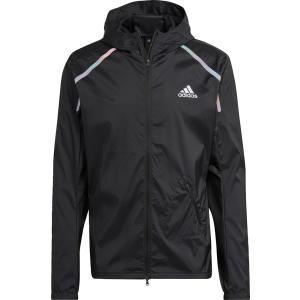 adidas アディダス ウインドジャケット M FAST MARATHON メンズ ウィンドジャケット フルジップジャケット アウター 上着 LA984 HK5637｜shz-yah