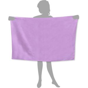 アスカタオル 光触媒 マイクロファイバー タオル サラッとドライ バスタオルタイプ  ASK1S パープル
