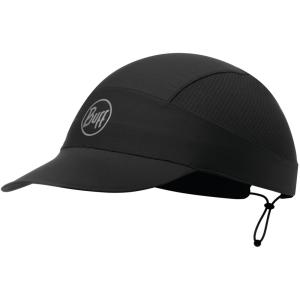 Buff バフ パック ラン キャップ アールソリッドブラック PACK RUN CAP R−SOLID BLACK メンズ レディース ハット 軽量 ランニング UVカット 247247｜shz-yah