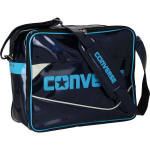 CONVERSE エナメルショルダーバック ほぼ未使用 CONVERSE コンバース エナメルバッグ ショルダー 20L スポーツ