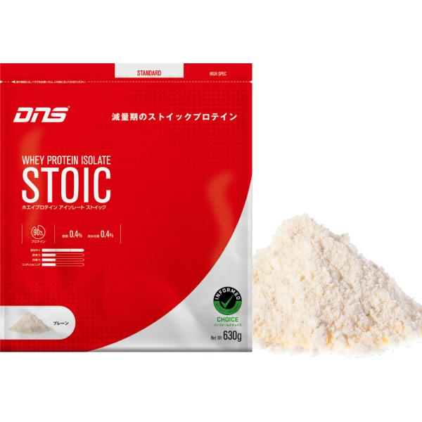 ディーエヌエス DNS ホエイプロテイン アイソレートストイック 500g ボディケア タンパク質 ...