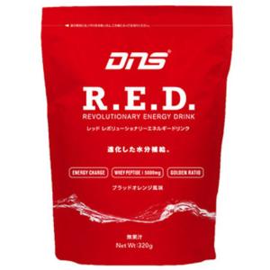 DNS ディーエヌエス レッド R.E.D. 10L用粉末 スポーツドリンク 320g スポドリ パウダー 運動 部活 ジム スポーツ飲料 トレーニング 大容量 熱中症対｜shz-yah