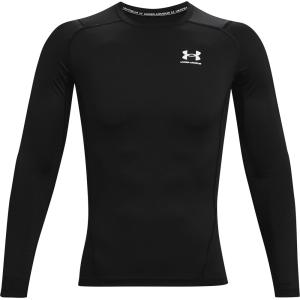 UNDER　ARMOUR アンダーアーマー UAヒートギアアーマー コンプレッション ロングスリーブ シャツ メンズ 長袖 トップス ベースレイヤー 着圧 吸汗速乾 ジム トレ｜shz-yah