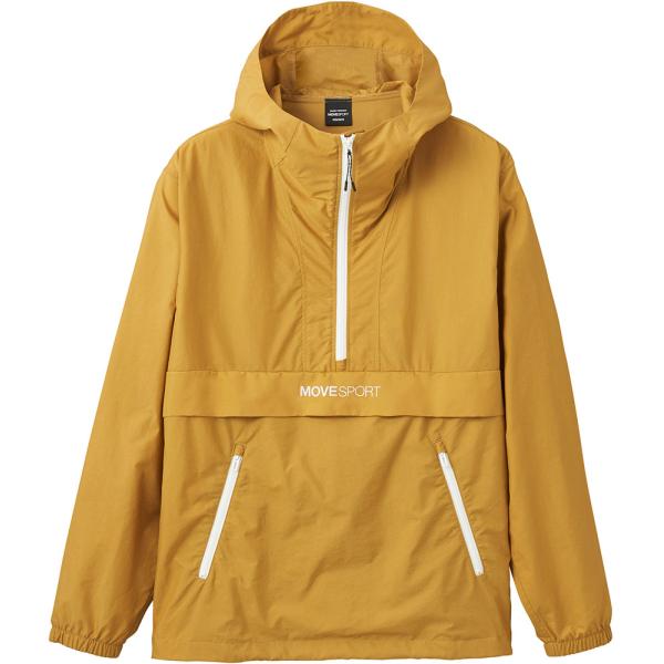 デサント DESCENTE ナイロンスパンライク アノラックパーカー DMMWJF10 BG