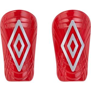 UMBRO アンブロ サッカー シンガード フットボール すねあて 抗菌 防具 定番モデル 練習 試合 しんがーど フットグッズ UJS4900 RED｜shz-yah