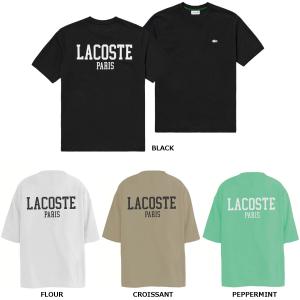 ラコステ　LACOSTE TH4705−99 トップス メンズ Tシャツ クルーネック バックプリント ジャージ素材 ワンポイント ロゴT シャツ TH470599