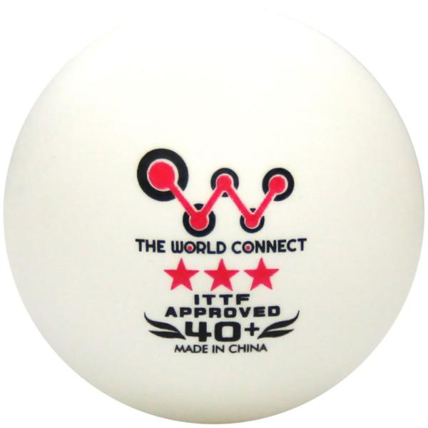ザワールドコネクト THE WORLD CONNECT TWC 3スター 40+ 3球入り 公認球 ...