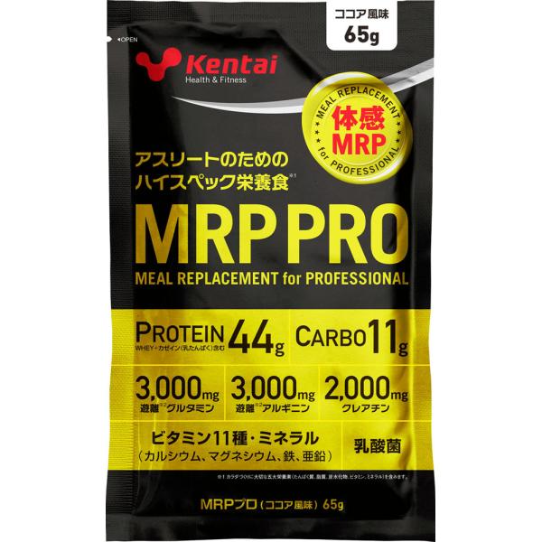 ケンタイ Kentai MRP PRO ココア風味 65g 10袋セット ホエイ カゼイン トレーニ...