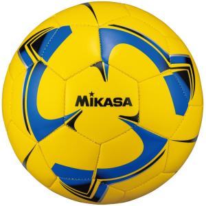 ミカサ MIKASA サッカーボール 3号球 レクレーション用 イエロー×ブルー F3TPVYBLBK｜shz-yah