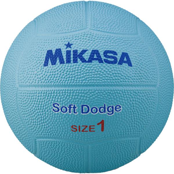 ミカサ MIKASA ソフトドッジ1号 ゴム 青 STD−1SR−BL STD1SRBL