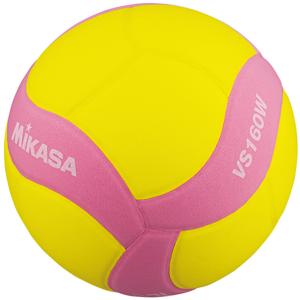 MIKASA（ミカサ） レッスンバレー 4号 イエロー×グリーン メンズ