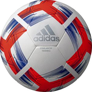 adidas アディダス スターランサー トレーニング 5号球 白色 AF5711WSL｜shz-yah