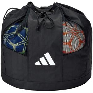 アディダス adidas ボールバッグ10個入れ ブラック サッカー フットサル ボール サッカーボール サッカー用品 ボールバッグ 持ち運び 部活 クラブ活動 遠征 合