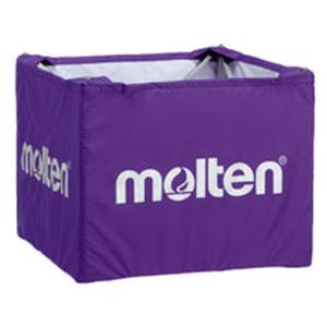 モルテン molten ボールカゴ用ネット 中 パープル バレーボール バレー ボール出し 練習 折りたたみ ミニバス 中学 高校 体育備品 体育館 グラウンド