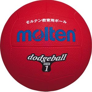 モルテン Molten ドッジボール1号球 赤 D1R｜shz-yah