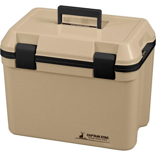 キャプテンスタッグ CAPTAIN STAG シャルマン クーラーボックス25 ベージュ 25L 耐...