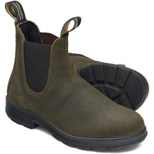 ブランドストーン Blundstone ORIGINALS ブーツ ハイカット ミリタリー ゴアブーツ メンズ レディース ダークオリーブ 男性 女性 ジャストサイズ 伸縮｜SPORTS HEROZ