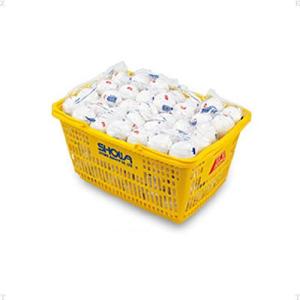 ルーセント LUCENT ソフトテニスボール アカエムS カゴ入り120個 10ダース セット 120球 軟式テニス 軟式球 中学 高校 テニボ 部活 練習 ボールケース