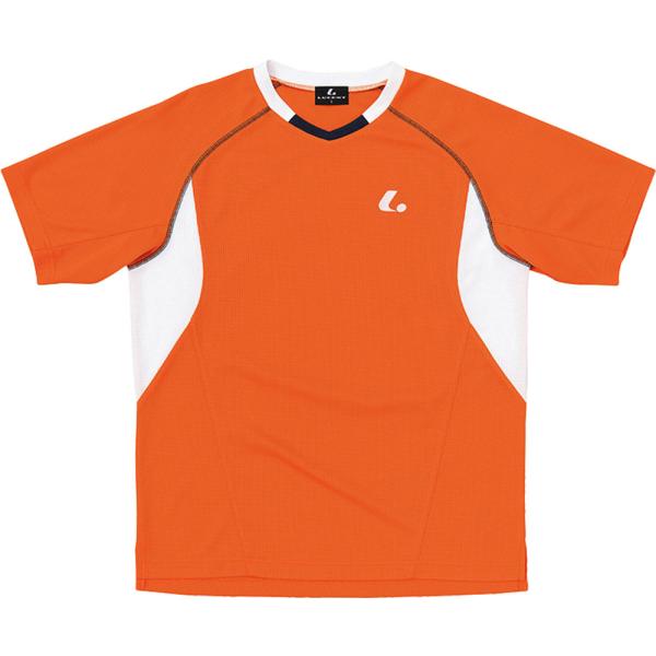 LUCENT テニス Uni ゲームシャツ 襟なし オレンジ XLH3032 ルーセント