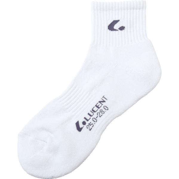 ルーセント LUCENT Men's ソックス シルバーグレー 25〜28cm 男性用 メンズ くつ...