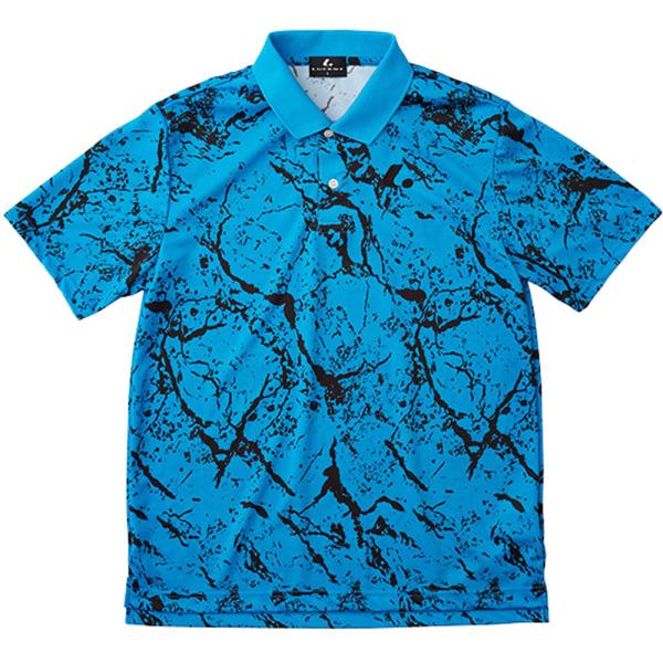 ルーセント LUCENT Uni ゲームシャツ ブルー 青色 半袖シャツ Tシャツ メンズ レディー...