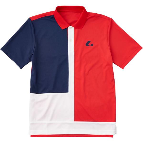 ルーセント LUCENT Uni ゲームシャツ レッド 赤色 半袖シャツ Tシャツ メンズ レディー...