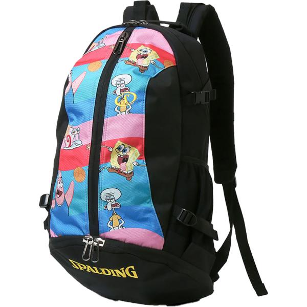 スポルディング SPALDING ケイジャー cager スポンジ・ボブウェーブ バスケットボール ...