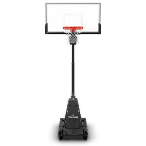 スポルディング SPALDING 【メーカー直送品】 54インチ モーメンタス EZ アッセンブリー アクリルポータブル クリアビュー バスケットゴール 組み立て式 30分