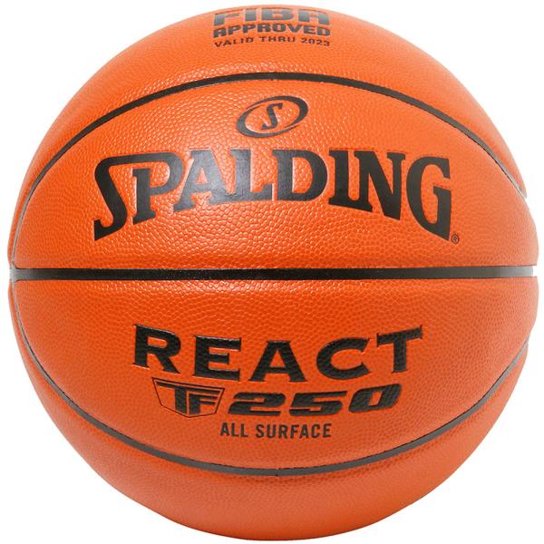 スポルディング SPALDING リアクト TF-250 JBA 7号球 バスケットボール ボール ...