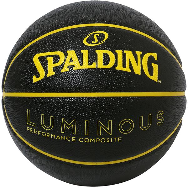 スポルディング SPALDING ルミナス コンポジット ブラック×イエロー SZ6 バスケットボー...