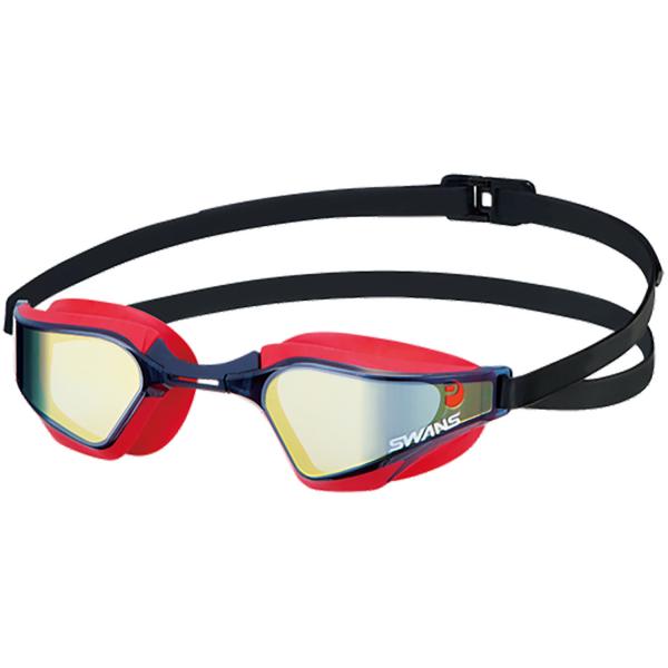 スワンズ SWANS レーシングクッション付き スイミングゴーグル MITミラータイプ SR-72M...