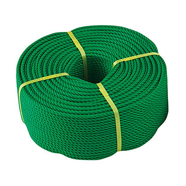 三和体育 グラウンドロープ3mm×200m ロープのみ 緑 S2875