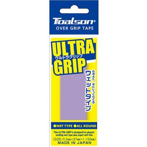 トアルソン Toalson ウルトラグリップ 1本入 バイオレッド ウェットタイプ オールラウンド 練習 試合 大会 自主トレ メンテンナンス 用品 上巻き用 ソ