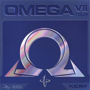 XIOM エクシオン 卓球 オメガ VII ツアー OMEGA 7 TOUR 裏ラバー 裏ソフト ハード スポンジ硬度55.0 ソリッド パワータイプ 10131 RD｜shz-yah