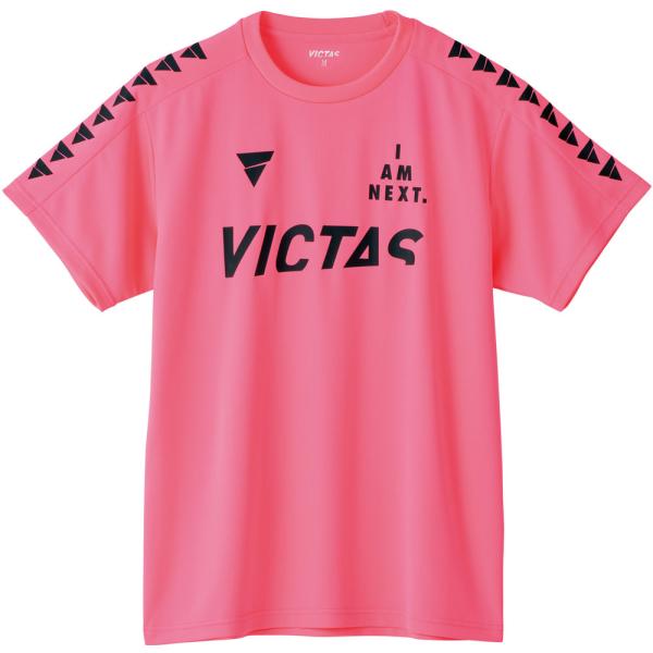 VICTAS ヴィクタス 卓球 Tシャツ V-TS245 プラクティスシャツ メンズ レディース 吸...