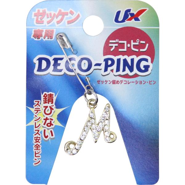 ユニックス UNIX 卓球用 ゼッケン留め DECO-PING Initial-Head M アルフ...