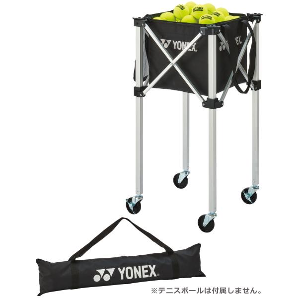 Yonex ヨネックス キャスター付きボールバッグ2 ケース有 AC383C テニスコート用品 ボー...