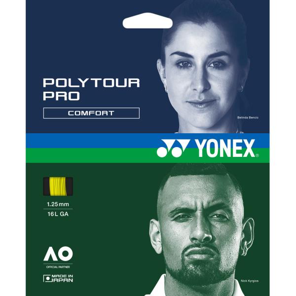 ヨネックス YONEX ポリツアー プロ 125 POLY TOUR PRO 硬式 ガット ストリン...