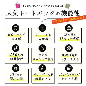 トートバッグ 小さめ レディース ミニトートバ...の詳細画像2