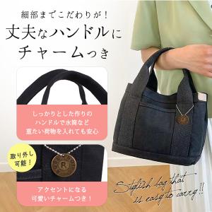 トートバッグ 小さめ レディース ミニトートバ...の詳細画像5